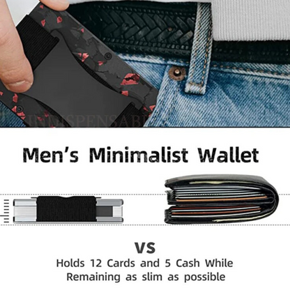 Carbon Fiber Minimalist Slim Wallet